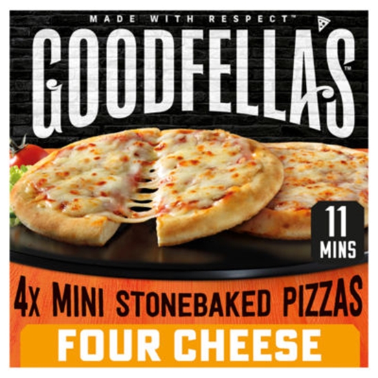 Picture of GOODFELLAS MINI PIZZA FOUR CHEESE X8